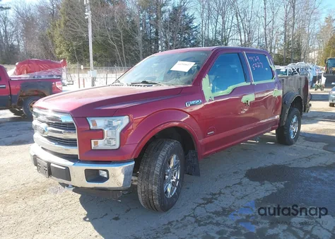 2016 Ford F-150 Lariat from USA, damaged, VIN 1FTEW1EG9GFD08002